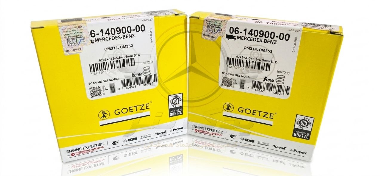 رینگ موتور استاندارد (97.0) خاور 608-808 و مینی بوس  گوتزه Goetze فشار قوی اصلی